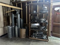 Lot of Galvanized Vent & Duct Work Materials for
