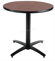 KFI Dark Mahogany 36 inch Round Bistro Table