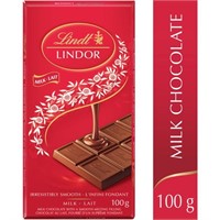 Lindt LINDOR Milk Chocolate Bar 100g Best Before