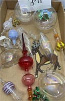 Vintage Hand Blown Glass Ornaments & More