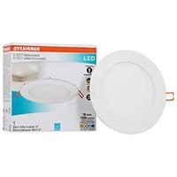 NEW $40 6" Color Selectable Flush Mount LED 1pc