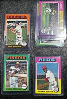 (7) Lot of 1975 Topps Baseball Cards