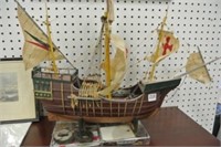 Handcrafted Model Santa Maria Galleon