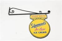 SILVERWOOD'S DELUXE ICE CREAM DSP SIGN- DECALS