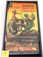 8 OLD GOLD KEY TARZAN COMIC BOOKS 1964-66