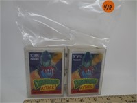 1988 Dinosaurs Attach trading cards