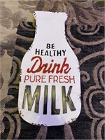 Drink Milk sign