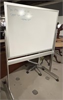 6' ROLLING DRY ERASE BOARD 6' - TWO SIDED ROLLING