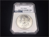 1884-O Morgan Silver Dollar MS65