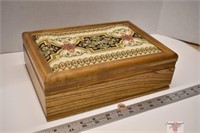 Tapestry Jewelry Box