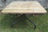 40 1/2" x 42" Outdoor table.
