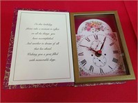 Avon President's Club Birthday Clock