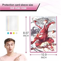 PVC Comic Toploader Hard Protector-5Pcs