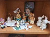 Vintage Ceramic Bunny Figures - 2 are Noritake