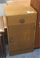 MID CENTURY CABINET WITH DRAWER