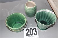 Brush McCoy & 1955 McCoy Platters & Mugs (U233)