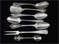 Sterling spoons 118g