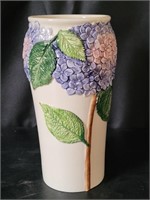 VTG Italian Art Pottery Floral Vase