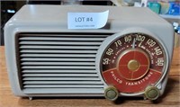 VTG. PHILCO TRANSITONE ELECTRIC RADIO