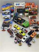 Happy pop figure, die cast cars and more.