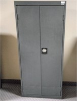 2 Door Metal Storage Cabinet    (H# 2)
