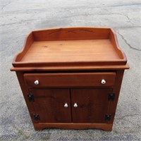 Nice pine commode.