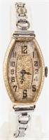 Jewelry 14kt White Gold Vintage Wrist Watch