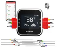 Wireless Bluetooth Meat Thermometer with 6 Probes