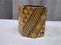 Marquetry Pen Holder
