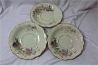 Lot of 3 Rosenthal Saucers