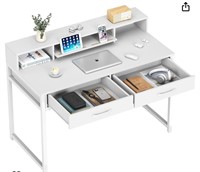 VEELOK Computer Desk with Drawers, 47" Home