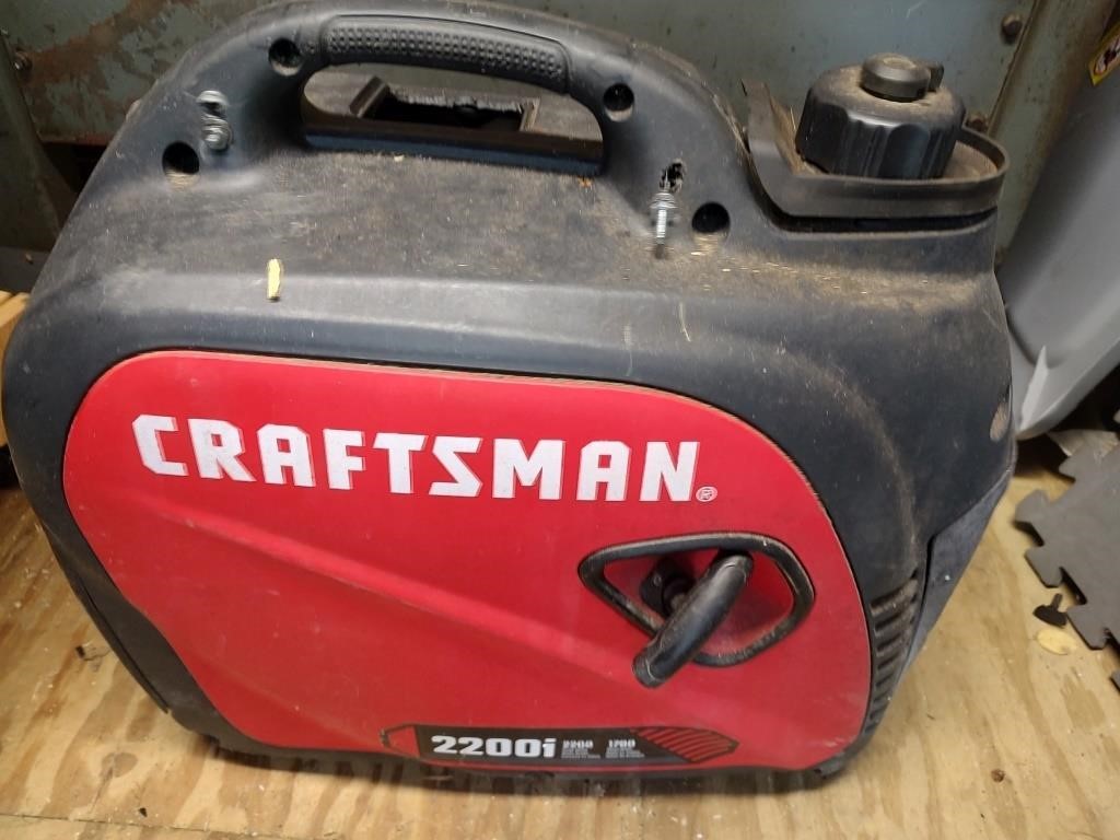 Craftsman 2200i Generator - Read Details