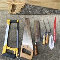 Assorted Hand Saws & More