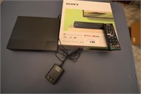 SONY BLYE RAY DISK/DVD PLAYER