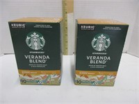2 Starbucks K Cup Boxes