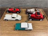 Lot Of 5 1/32 Cars Bburago