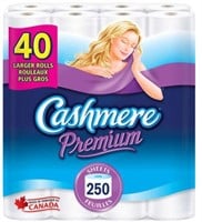 40-Pk Cashmere Premium Soft & Thick Toilet Paper,