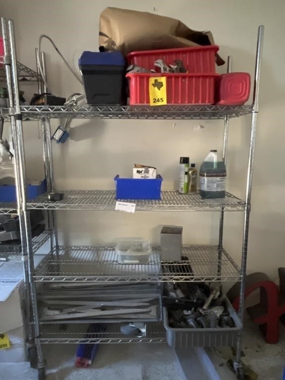 Warehouse, Tool, and shelving Liquidation Auction