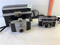 Kodak Instamatic 314 & Kodak Pony 828 Camera