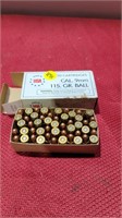 50 rnd box of 9mm ammo