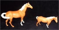 Vintage Beswick horse figurines.
