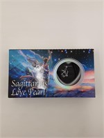 Sagittarius Love Pearl Necklace w/ Pearl Shell