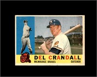 1960 Topps #170 Del Crandall VG to VG-EX+