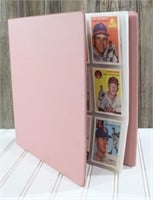 Binder of Topps Archives '53-54 Baseball Cards