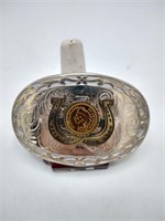 1899 Indian head penny coin belt buckle