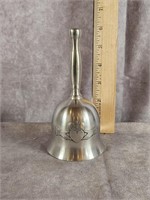 PEWTER CLADDAGH WEDDING BELL