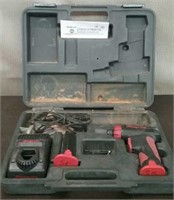 Snap On 1/4" Cordless Screwdriver With Case