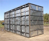 Metal Storage Box, Approx 8FTx11FT-6"x25FT