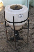 Chemical Inductor Poly Tank on Stand