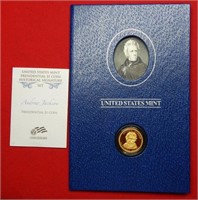 US Mint Andrew Jackson Presidential $1 Coin